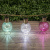 Светильник сад. на солн. батарее тм INBLOOM, 8.5х13.5см, 4LED, шампань, 40mAh Button cell, 1реж., PP