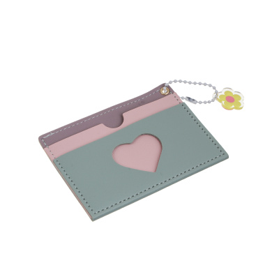 Кардхолдер с окном 3 отделения тм ЮL Sweet Heart, ПВХ, 10,5х7,5см, 4 цвета, С394-1Н