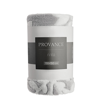 PROVANCE Нэви Плед микрофибра, 130х150см, 180гр/м, 2 дизайна