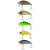 Воблер "Лайт Минноу" тм AZOR FISHING, SP, 5,0гр, 50мм, 1,2-1,8 м, 5 цветов