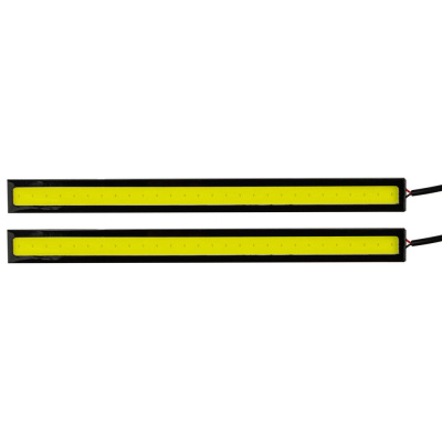ЕРМАК Дневные ходовые огни, LED 28шт, метал. корп., 170мм, 12V, белый, 2шт.