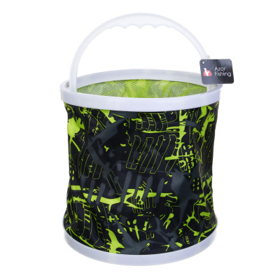 Ведро для рыбалки с сеткой тм AZOR FISHING, 11 л