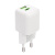 Сетевое зарядное устройство BY MINI 30Вт GaN,USB-C, USB-A, QC,PD,PPS,110-240В,50-60Гц,пластик,белый