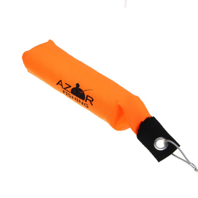 Кукан тм AZOR FISHING, 3,5м, 5 карабинов, поплавок, трос металл, ПВХ сумка