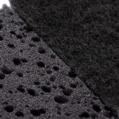 VETTA Набор губок для мытья посуды BLACK, 12 шт, 9,8x6,5x3,1 см, корал