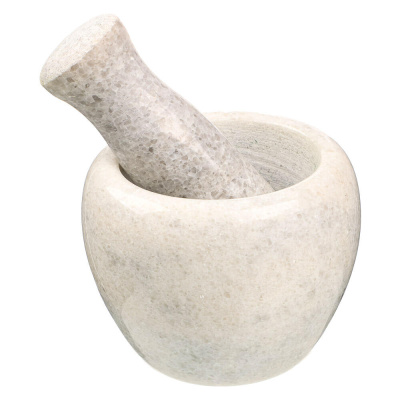 VETTA Ступка с пестиком, 10x7,5см, мрамор, 3 цвета