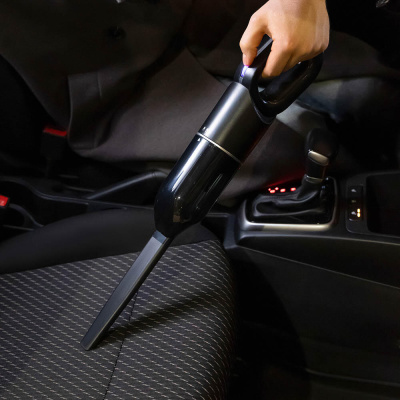ЕРМАК Пылесос автомобильный, 8 насадок, 2 режима работы, 6000Па, зарядка от USB