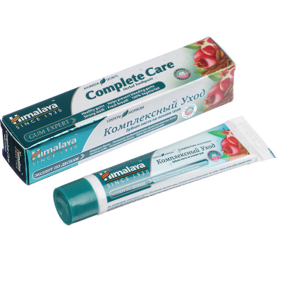 Зубная паста HIMALAYA Комплексный уход / Белое сияние, 10гр