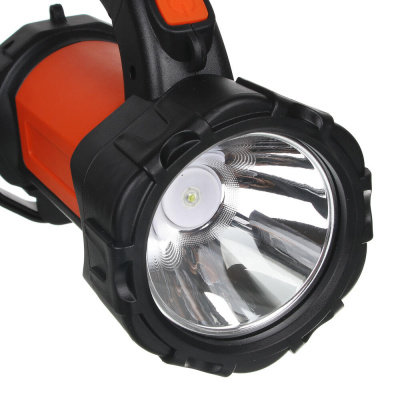 Фонарь прожектор тм ЕРМАК, 1LED+1COB, 2400мАч, Type-C,Power Bank, 91х137х175мм, пластик,красный свет