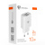 Сетевое зарядное устройство BY Double 10Вт, 2xUSB, 2А, 5В,110-240В, 50-60Гц, пластик белый