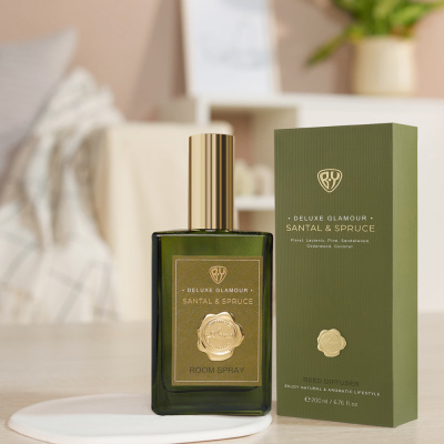 BY Спрей для дома Deluxe Glamour, 100 мл., Santal & Spruce