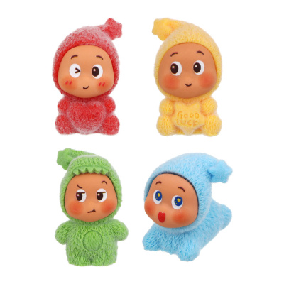 Игрушка сюрприз "Малыш-гномик", ИГРОЛЕНД, полистоун, 9х12 см, 5 дизайнов