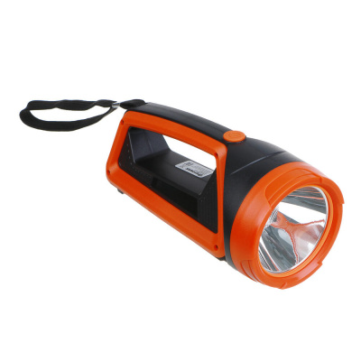 Фонарь прожектор тм ЕРМАК, LED + COB, 6 режимов, 2400мАч, Type-C кабель, 9х9х20см, пластик