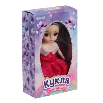 Кукла шарнирная 15 см, ABS, PP, тм ИГРОЛЕНД