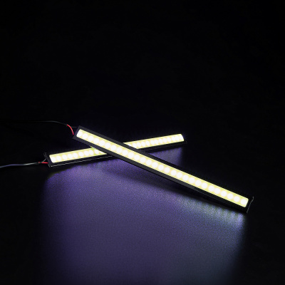 ЕРМАК Дневные ходовые огни, LED 6шт., пласт. корп., 155мм, 12V, белый, 2шт.