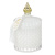 NEW GALAXY Свеча ароматизированная Blaсk&White 160гр. wood sage, white flower, bluebell, pear