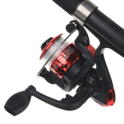 Набор рыболовный тм AZOR FISHING,(Удочка телескоп.,1,8м,тест 10-30 гр,катушка,леска,грузила,бусины)