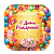 Набор тарелок тм Fntastic, 10шт, бумажные, 18x18x1,5см