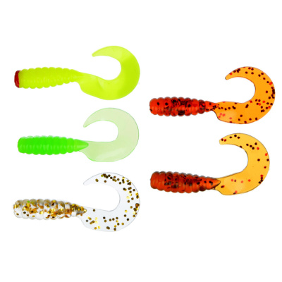 Приманка мягкая "K.Good" тм AZOR FISHING, силикон, 5см, 12шт. в уп, 5 цветов
