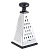 SATOSHI Терка 4-х сторонняя, 22см, нерж.сталь, круглая ручка
