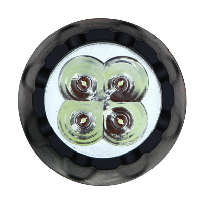 Фонарь ручной тм ЕРМАК, аккумуляторный, 4 ярк. LED, вилка 220В, пластик, 13x5,3 см