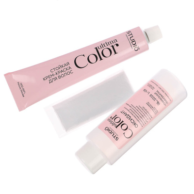 Краска для волос STUDIO Ultima Color 3.73 Горький шоколад,100мл