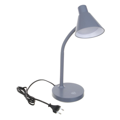 Светильник BY Бевел 14 LED, 230В, 5 Вт, 500Лм, кабель 1,5м, металл, пластик, серый