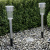 INBLOOM Фонарь на солнечной батарее, 30х4.7см, 1LED, белый, 1.2V 40mAh Ni-MH, пластик, нерж.сталь